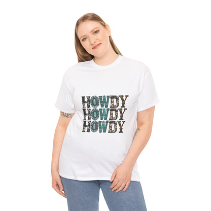 Howdy Howdy Howdy Women's Heavy Cotton T-Shirt