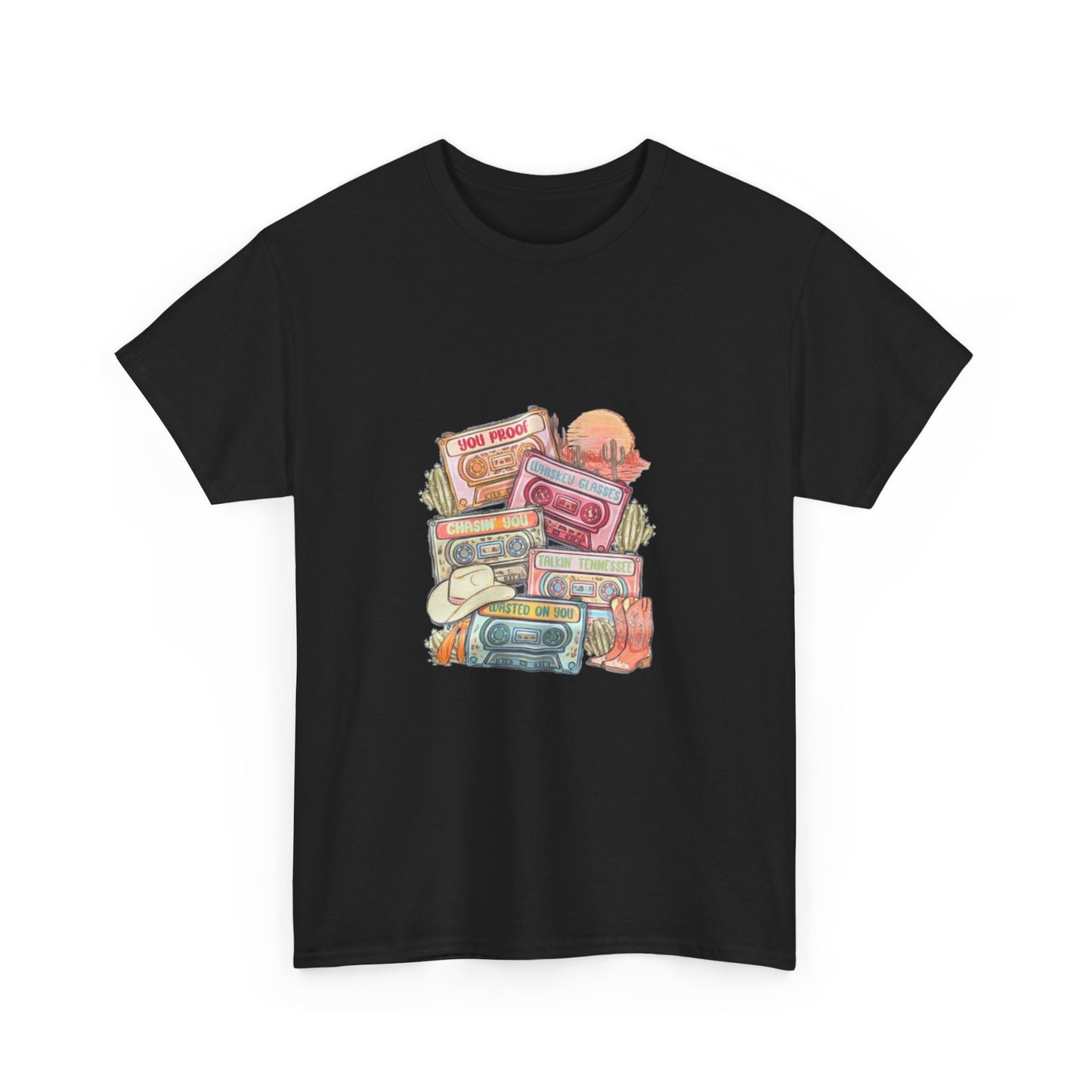 Radios Stacking Graphic Women's  Heavy Cotton T- Shirt