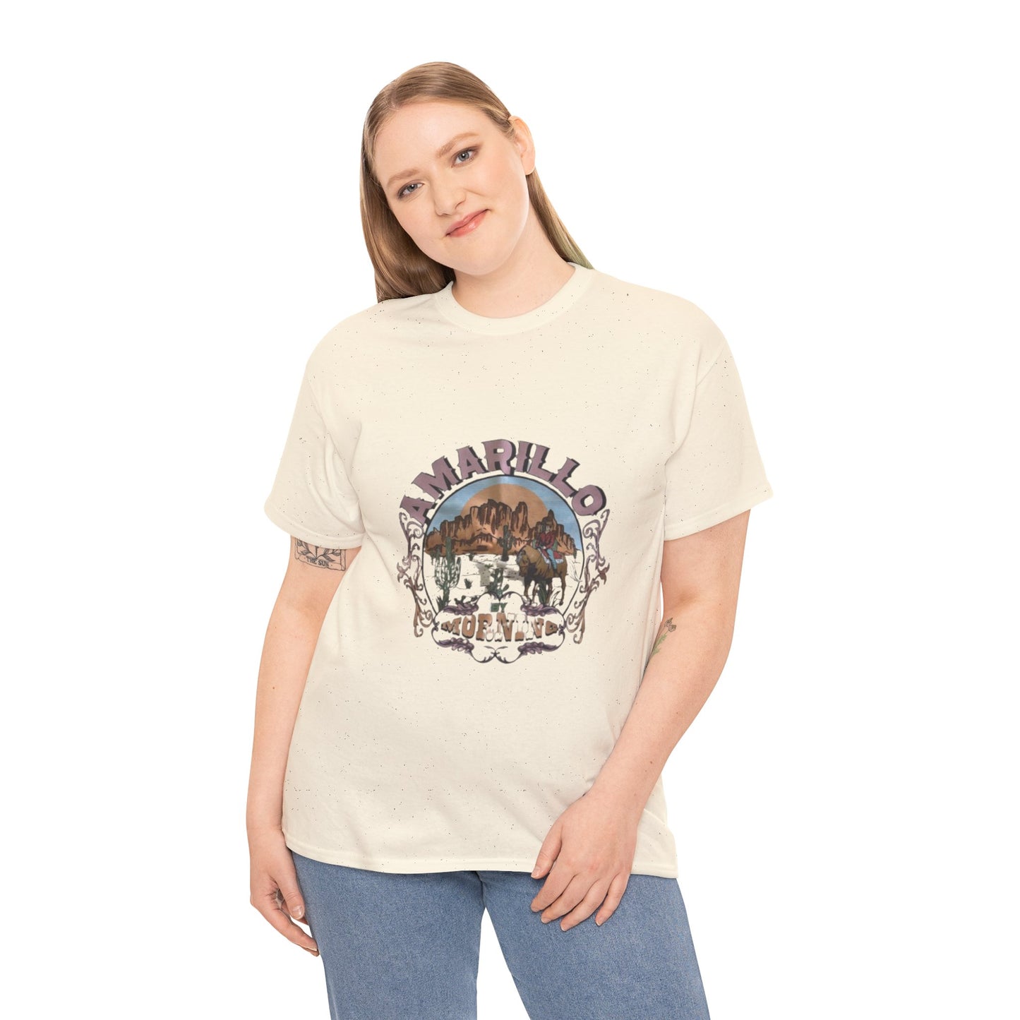 Amarillo Vintage Graphic Women's Heavy Cotton T-Shirt