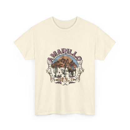 Amarillo Vintage Graphic Women's Heavy Cotton T-Shirt