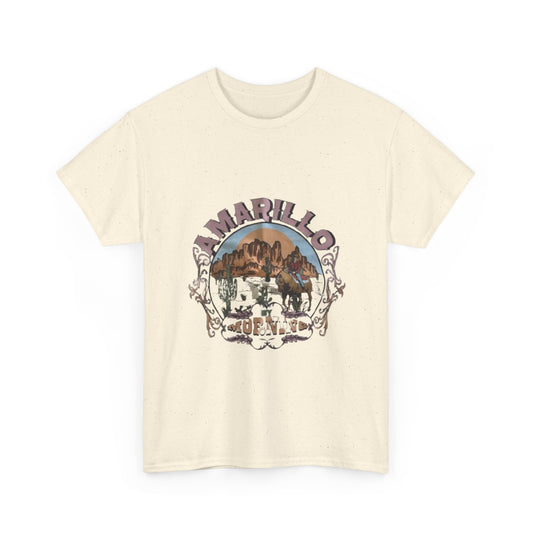 Amarillo Vintage Graphic Women's Heavy Cotton T-Shirt