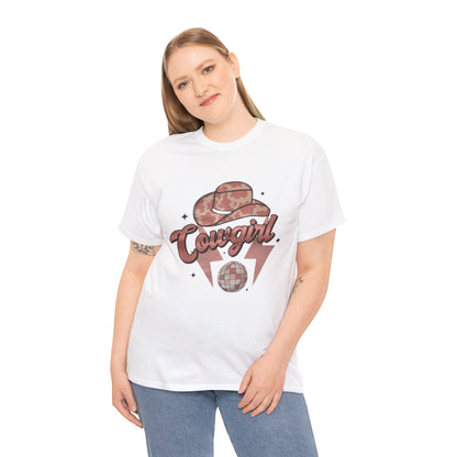 Cowgirl Disco Women's Heavy Cotton T-Shirt