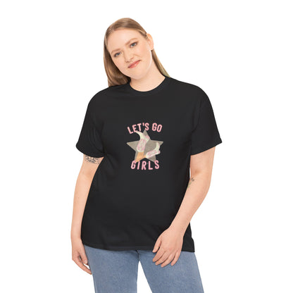 Let's Go Girls Women's Heavy Cotton T-Shirt