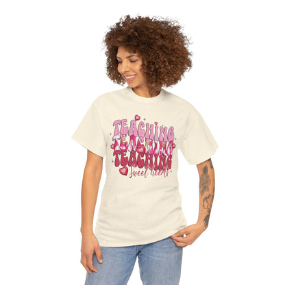 Teaching is Sweet, Women's Heavy Cotton Tee