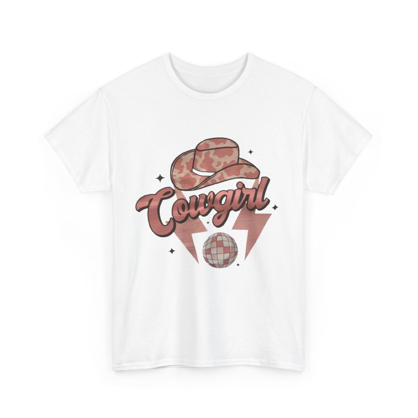 Cowgirl Disco Women's Heavy Cotton T-Shirt